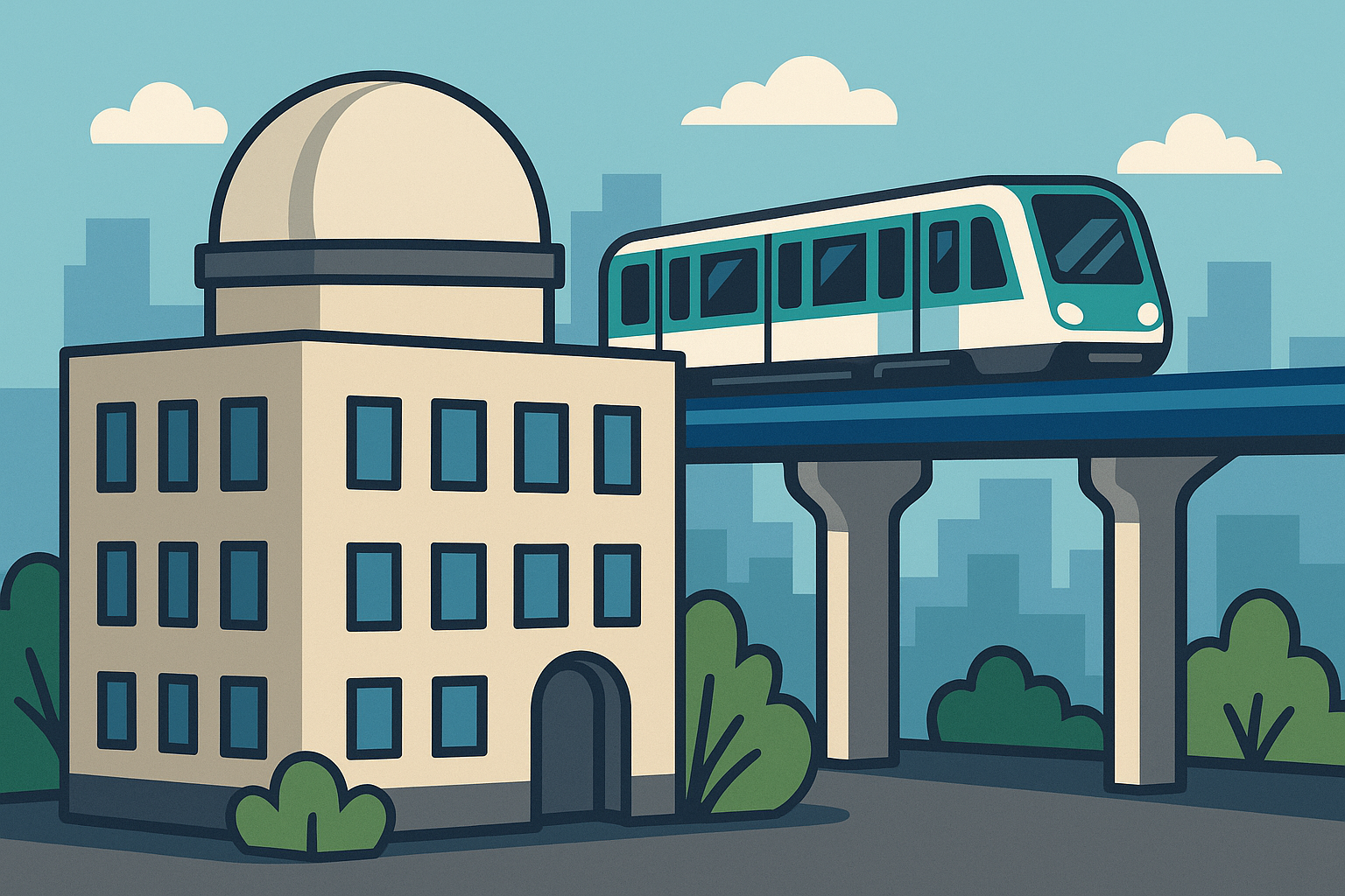 20250625_0951_Observatoire Grand Paris Clipart_simple_compose_01jyk11rytftq82q8h87gt9hqs